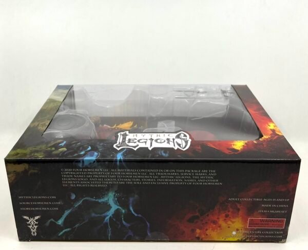 Four Horsemen Mythic Legions AETHON Fire Demon Horse Steed Figure NEW SEALED