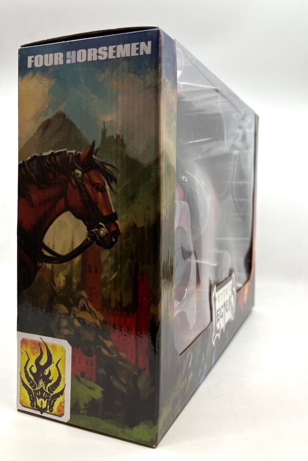 Four Horsemen Mythic Legions AETHON Fire Demon Horse Steed Figure NEW SEALED