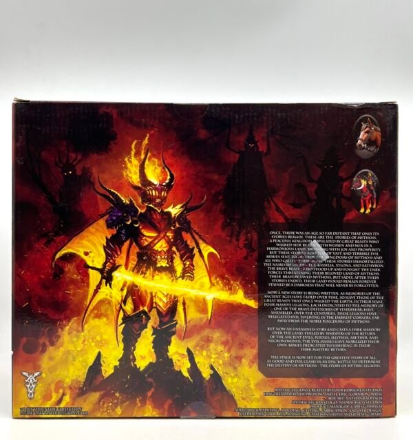 Four Horsemen Mythic Legions AETHON Fire Demon Horse Steed Figure NEW SEALED