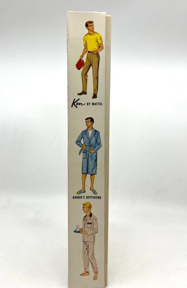 Vintage 1960s Mattel Ken Doll #750 Brunette Molded Painted Hair Barbie Boyfriend