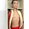 Vintage 1960s Mattel Ken Doll #750 Brunette Molded Painted Hair Barbie Boyfriend
