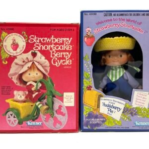 Vintage 1979 Kenner Strawberry Shortcake & Huckleberry Pie Doll Set MIB Sealed