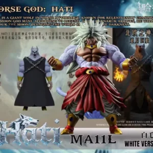 Mythos Anime Norse God HATI Werewolf Wolf Action Figure NEW (open box) US Seller In Stock!
